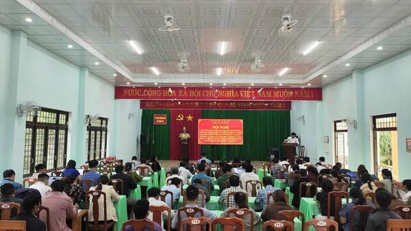 ĐẢNG ỦY XÃ MĂNG RI TỔ CHỨC HỘI NGHỊ HỌC TẬP, QUÁN TRIỆT CHUYÊN ĐỀ NĂM 2026 CỦA TỈNH
