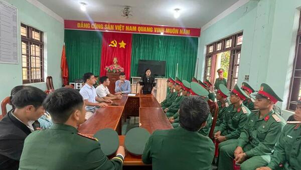 ĐẢNG ỦY, HĐND – UBND, ỦY BAN MTTQ VIỆT NAM XÃ MĂNG RI GẶP MẶT, ĐỘNG VIÊN CHIẾN SĨ MỚI HUẤN LUYỆN TẠI TRUNG ĐOÀN 990 NĂM 2026